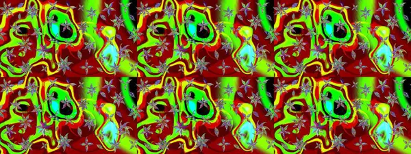 Eskiz arkaplan modeli. Raster illüstrasyonu. Kırmızı ve yeşil yapraklı yabani çiçekler. Suluboya, elle çizilmiş.