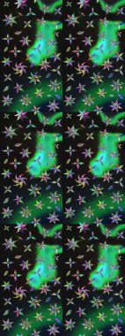 Sevgililer günü ve tebrik kartı konsepti için şık bir davetiye. Üst manzara, yumuşak gri ve yeşil renk tarzı. Çiçek kompozisyonu, el boyası, hassas şablon. Manzaralı çiçek deseni.