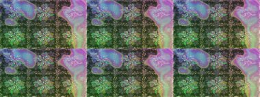 Güzel kumaş deseni. Raster illüstrasyonunda kusursuz çiçek deseni. Renkli Bahar Temalı Kusursuz Arkaplan. Düz Çiçek Elementleri Tasarımı.