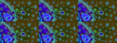 Tekstil, tebrik kartı, boyama kitabı, telefon kılıfı baskısı için kullanılabilir. Raster Henna dövme stili. Kızılderili desenli desenli desenli şal deseni. Etnik Mandala süsü.