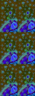 Tekstil, tebrik kartı, boyama kitabı, telefon kılıfı baskısı için kullanılabilir. Raster Henna dövme stili. Kızılderili desenli desenli desenli şal deseni. Etnik Mandala süsü.