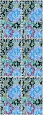 Raster illustration. Seamless floral pattern in folk style with flowers, leaves. Hand drawn.