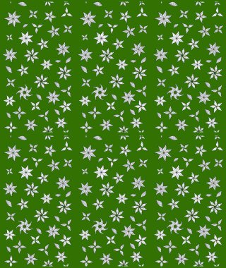 Renkli Bahar Teması eskiz kalıbı. Süslü kumaş deseni. Raster illüstrasyonundaki çiçek desenli çizim. Düz Çiçek Elementleri Tasarımı.