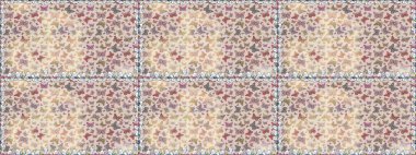 Raster illüstrasyonu. Duvar kağıdı için böcek dokusunun tekrarı. Bahar Kelebeği teması. Gri, nötr ve bej üzerine leke sürülmüş pürüzsüz kelebek dokusu..