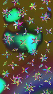 Raster 'ın taze dokusu. Klasik çiçek desenli. Yumuşak fayans. Paketleme, tekstil, duvar kâğıdı için çiçek eskizi. Yumuşak pamuk tasarımı.