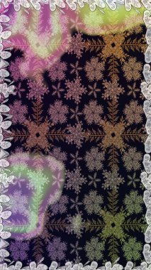 Klasik çiçek desenli. Sarma, tekstil ve duvar kâğıdı için kusursuz çiçek arkaplanı. Yumuşak pamuk tasarımı. Raster 'ın taze dokusu. Yumuşak kiremit.