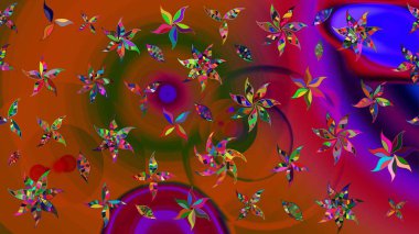 Ev dekoru. Fantezi çiçekli eskiz deseni, doğal duvar kağıdı, çiçek desenli kıvrım çizimi. Paisley el çizimi elementler.