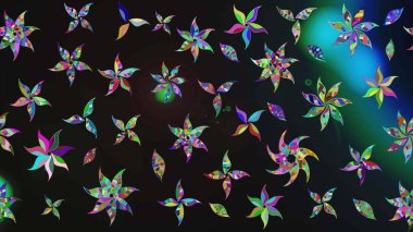 Çizim raster deseni. Güzel kumaş deseni. Çiçek arka planı.