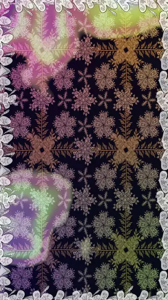 Klasik çiçek desenli. Sarma, tekstil ve duvar kâğıdı için kusursuz çiçek arkaplanı. Yumuşak pamuk tasarımı. Raster 'ın taze dokusu. Yumuşak kiremit.