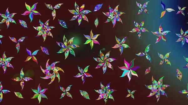 Of doodle elements. Hand drawn Raster illustration. Sketch flower pattern can be used for wallpaper, website background, wrapping paper, invitation, flyer, banner or website.