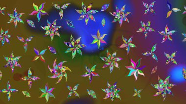 Çiçek kompozisyonu, el boyası, hassas şablon. Sevgililer günü ve tebrik kartı konsepti için şık bir davetiye. Üst manzara, yumuşak stil. Renklerde manzaralı çiçek deseni.