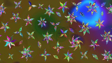 Özgürlük stili Millefleur 'lar. Küçük yabani çiçeklerdeki halk modelini çiz. Tekstil, duvar kâğıdı, kapaklar, yüzey, baskı, hediye paketi, hatıra defteri, dekupaj. Taşralı şıklığı.