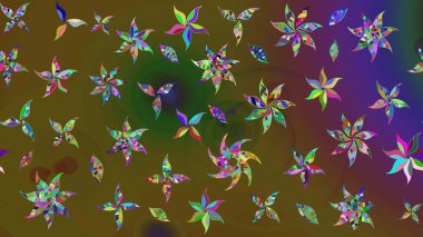 Paketleme, tekstil, duvar kâğıdı için çiçek eskizi. Klasik çiçek desenli. Yumuşak pamuk tasarımı. Yumuşak fayans. Raster taze dokusu.