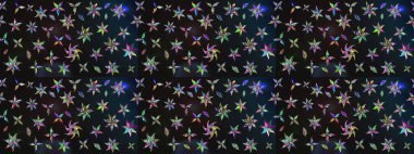 Küçük gri ve mavi çiçeklerle oldukça eski bir besin torbası deseni. Tekstil, kumaş, kapaklar, duvar kağıtları, baskı, paket, koleksiyon defteri, örgü, dekupaj için çiçek arkaplanı..