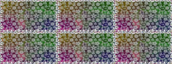 Gri renkli çiçekler. Raster illüstrasyonunda kusursuz çiçek deseni.