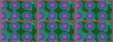 Zarif, parlak ve pürüzsüz yeşil ve mavi çiçek desenli tasarım. Sabıka fotoğraflarında, bebek kıyafetlerinde, duvar kâğıtlarında, paket kutularında falan kullanılabilir. Raster..