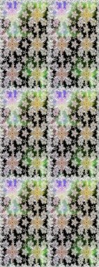 Güzel kumaş deseni. Güzel suluboya çiçek buketi pürüzsüz desen.