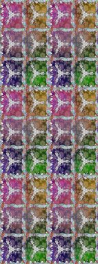 Çiçeklerle kusursuz desen. Suluboya çizimi. Gri ve nötr renkte çiçekler. El çizimi.