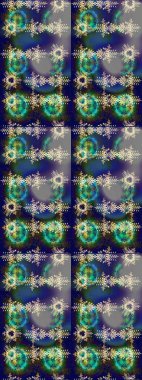 Raster kış kar taneleri renkli arka plan üzerinde. Raster kar tanesi simgesi. Raster resim. Kar tanesi simgesi, izole. Düz tasarım.