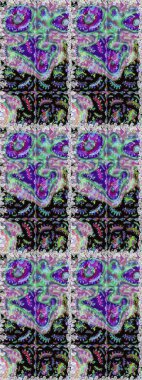 Çiçek arka plan. Sorunsuz raster desen. Güzel kumaş deseni.