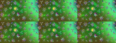 Renkli çiçekler. Raster düz çiçek çizim deseni. Tasarım hediye paketi, tebrik kartları, posterler ve afiş tasarımı.