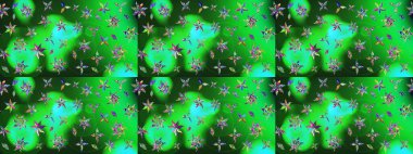 Vadinin renkleri. Raster çiçek desenleri çiziyor..