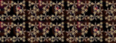 Renkli elementlerle Raster ilginç desen.