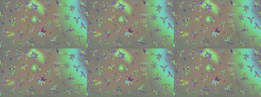 Elle boyanmış suluboya resim çizimleri, çiçekler ve bitkiler. Gri ve bej renkli çiçekler.