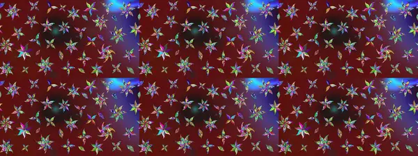 Raster güzel bir çiçek deseni çizmiş. Nazik romantik baskı. Tatil havası. Bahar mevsimi.