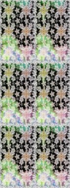 Oldukça eski bir besin torbası deseni. Küçük, nötr, gri, çiçekler. Tekstil, kumaş, kapaklar, duvar kağıtları, baskı, naylon, yapıştırma, örgü, dekupaj için çiçeksiz arkaplan. Millefleurlar