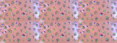 Tarafsız ve pembe renklerde çiçekler. Nazik, narin çiçek arkaplanı. Raster çiçek desenli ve çiçekli..