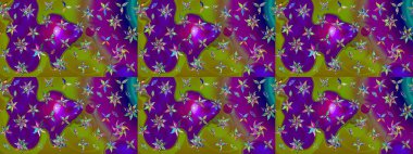 Parlak elementlerin. El çizimi Raster çizimi. Çizim çiçek deseni duvar kağıdı, web sitesi arkaplanı, paket kağıdı, davetiye, broşür, pankart veya web sitesi için kullanılabilir.