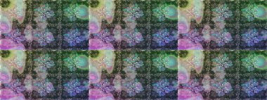 Hoş bir çiçek geçmişi var. Güzel kumaş deseni. Küçük çiçekteki kusursuz desen. Raster illüstrasyonu.