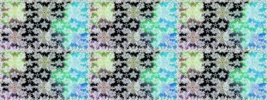 Millefleur 'lar. Tekstil, kumaş, kapaklar, duvar kağıtları, baskı, naylon, yapıştırma, örgü, dekupaj için çiçeksiz arkaplan. Oldukça eski bir besin torbası deseni. Küçük, nötr ve mavi, çiçekler.