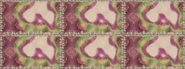 Yaz çiçekleri teması. El çizimi, soyut ve süslü elementler. Tarafsız ve bej renkler. Klasik çiçekler. Suluboya resim taklit Raster illüstrasyonu.