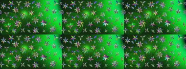 Suluboya çiçekli çiçek deseni. Raster illüstrasyonu. Renklerde güzel tekstil.