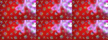 Organik motif arka planı. Çizim kalıbı. Raster illüstrasyonu. Ultraviyole kumaş deseni.