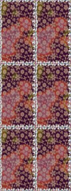 Karalama elementleri. El çizimi Raster çizimi. Duvar kağıdı, web sayfası arka planı, ambalaj kağıdı, davetiye, broşür, afiş veya web sitesi için kusursuz çiçek deseni kullanılabilir.