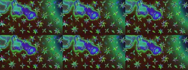 Raster güzel bir çiçek deseni çizmiş. Bahar mevsimi. Tatil havası. Nazik romantik baskı. Renkli çiçekler.