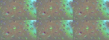 Gri ve bej renkli manzaralı çiçek deseni. Çiçek kompozisyonu, el boyası, hassas şablon. Üst manzara, yumuşak stil. Sevgililer günü ve tebrik kartı konsepti için şık bir davet.