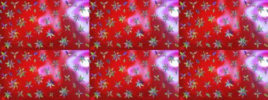 Raster çiçek desenli çiçek deseni, yapraklar, dekoratif elementler, sıçrama, lekeler, el çizimi kontur çizgileri ve Doodle çizim stili, grafik raster çizim çizimi.