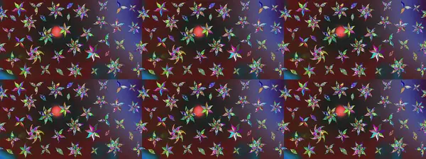 Çiçek desenli eskiz, yaz çiçekleri. Renkli Bahar Teması eskiz kalıbı. Renkli çiçekler. Düz Çiçek Elementleri Tasarımı.