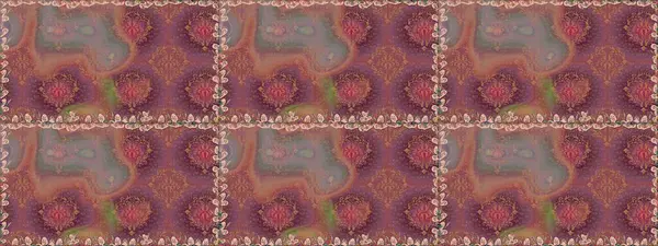 Soyut zarafet, çiçekli arkaplan deseni. Raster Güzel kumaş deseni.