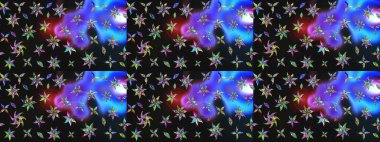 Kızılderili desenli desenli desenli şal deseni. Etnik Mandala süsü. Raster Henna dövme stili. Tekstil, tebrik kartı, boyama kitabı, telefon kılıfı baskısı için kullanılabilir.