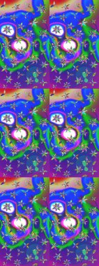 Çiçeğin suluboya çizimlerinin mükemmel deseni. Eski model. Moda baskısı. Suluboya çizim kalıbı. Dekorasyon ve tasarım için güzel desen.