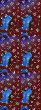 Etnik Mandala süsü. Raster Henna dövme stili. Kızılderili desenli desenli desenli şal deseni. Tekstil, tebrik kartı, boyama kitabı, telefon kılıfı baskısı için kullanılabilir.