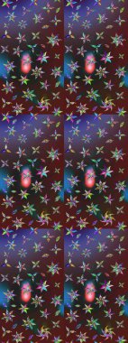 Tekstil, tebrik kartı, boyama kitabı, telefon kılıfı baskısı için kullanılabilir. Kızılderili desenli desenli desenli şal deseni. Etnik Mandala süsü. Raster Henna dövme stili.