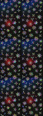 Doğal kozmetik ürünleri, parfüm, çiçekçi dükkanı için bahar ihalesi tasarımı. Paket kağıdı için en iyisi. Karşılama ya da düğün geçmişi olarak kullanılabilir. Lale çiçekli Raster eskiz deseni.