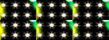 Kar taneleri deseni. Raster Noel renkli arka plan ile sevimli kar tanesi. Raster resim. Noel kar taneleri arka plan. Şirin desen.