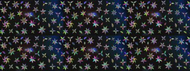 Çiçek deseni. Renkli Bahar Teması eskiz kalıbı. Raster güzel kumaş deseni çiziyor. Düz Çiçek Elementleri Tasarımı.